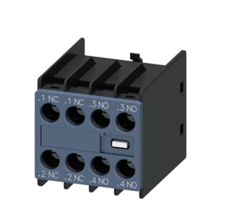 3RH2911-1HA22, BLOCK CONTACTO AUXILIAR FRONTAL S00-S3 2NA+2NC
