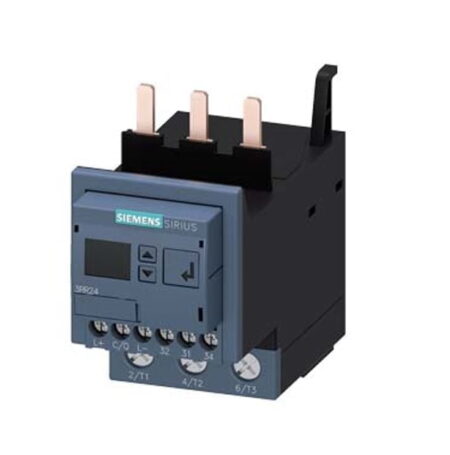 3RR2443-1AA40, RELE DE MONITOREO ELECTRONICO DIGITAL C/ IO-LINK 3RR2 S2 8-80A, 1NA+1NC, 24-240VAC/DC