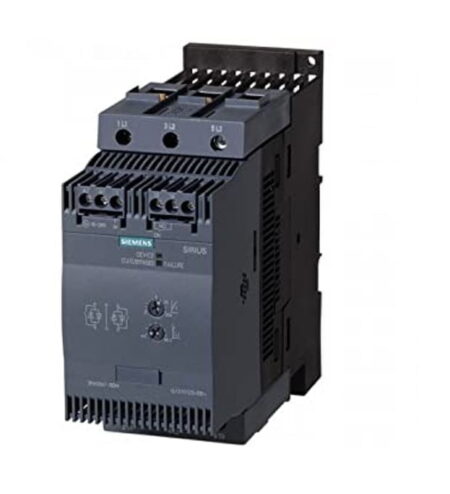 3RW3036-1BB14, ARRANCADOR SUAVE ELECTRONICO SIRIUS S2 3RW30 15HP(11KW)/220V – 30HP(22KW)/440VAC, 45A