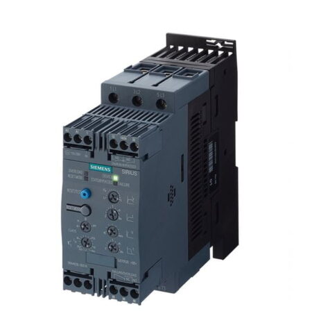 3RW4036-1BB14, ARRANCADOR SUAVE ELECTRONICO SIRIUS S2 3RW40 15HP(11KW)/220V – 30HP(22KW)/440VAC, 45A
