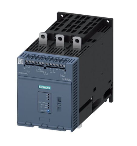 3RW5056-6AB14, ARRANCADOR SUAVE ELECTRONICO SIRIUS S6 3RW50 60HP(45KW)/220V – 120HP(90KW)/440VAC, 171A