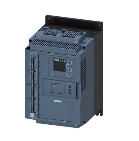 3RW5527-1HA14, ARRANCADOR SUAVE ELECTRONICO SIRIUS 3RW55 30HP(22KW)/220V – 60HP(45KW)/440VAC, 93A