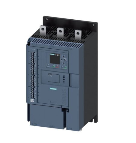 3RW5546-6HA14, ARRANCADOR SUAVE ELECTRONICO SIRIUS 3RW55 150HP(110KW)/220V – 300HP(200KW)/440VAC, 370A