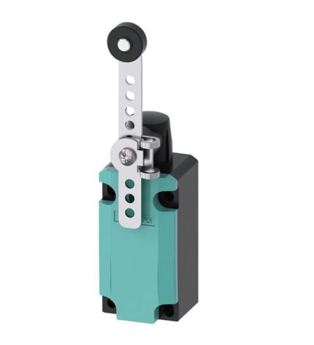 3SE5112-0CH60, FINAL DE CARRERA PALANCA METALICA 100MM C/ ROLDANA PLASTICA, 1NA+1NC, ACCION RAPIDA, CONEX. M20, 10A 250VAC, IP67 3SE5112-0CH60, FINAL DE CARRERA PALANCA METALICA 100MM C/ ROLDANA PLASTICA, 1NA+1NC, ACCION RAPIDA, CONEX. M20, 10A 250VAC, IP67