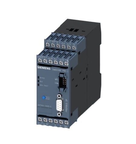 3UF7010-1AU00-0, UNIDAD BASE SIMOCODE «PRO V» INTERFAZ PROFIBUS DP, 4DI/3DO, 110-240VAC/DC 3UF7010-1AU00-0, UNIDAD BASE SIMOCODE «PRO V» INTERFAZ PROFIBUS DP, 4DI/3DO, 110-240VAC/DC
