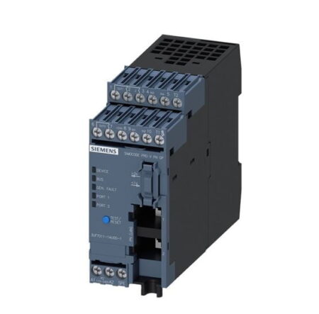 3UF7011-1AU00-1, UNIDAD BASE SIMOCODE «PRO V PN GP» INTERFAZ ETHERNET/PROFINET IO, OPC UA SERVER / WEB SERVER, 110-240VAC/DC 3UF7011-1AU00-1, UNIDAD BASE SIMOCODE «PRO V PN GP» INTERFAZ ETHERNET/PROFINET IO, OPC UA SERVER / WEB SERVER, 110-240VAC/DC
