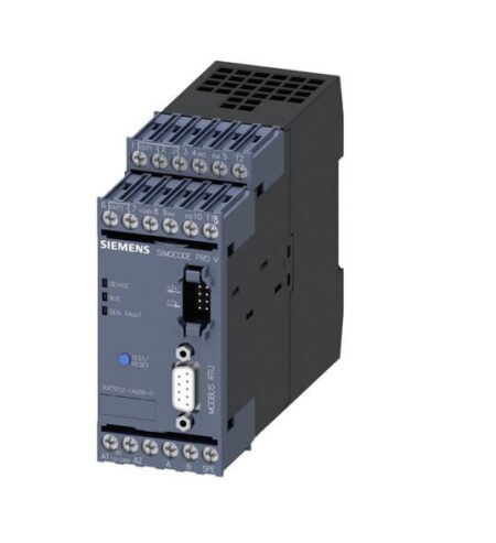 3UF7012-1AU00-0, UNIDAD BASE SIMOCODE «PRO V MR» INTERFAZ MODBUS RTU, 4DI/3DO, 110-240VAC/DC 3UF7012-1AU00-0, UNIDAD BASE SIMOCODE «PRO V MR» INTERFAZ MODBUS RTU, 4DI/3DO, 110-240VAC/DC