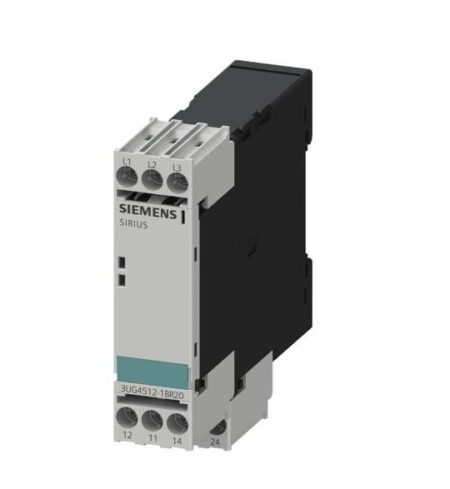 3UG4512-1BR20, RELÉ DE VIGILANCIA ANALĂ“GICO PÉRDIDA Y SECUENCIA DE FASE 3 X 160-690 V AC 50…60 HZ 2 3UG4512-1BR20, RELÉ DE VIGILANCIA ANALĂ“GICO PÉRDIDA Y SECUENCIA DE FASE 3 X 160-690 V AC 50…60 HZ 2