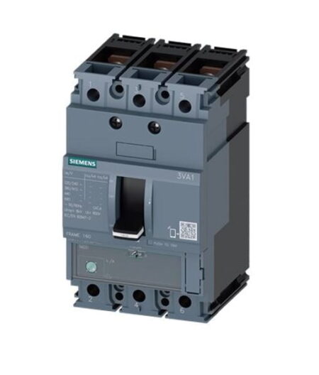 3VA1110-5EE32-0AA0, INT. CAJA MOLDEADA 3VA TRIF. REGULABLE 70-100A 85KA/220VAC, 55KA/380-415VAC 36KA/440VAC 3VA1110-5EE32-0AA0, INT. CAJA MOLDEADA 3VA TRIF. REGULABLE 70-100A 85KA/220VAC, 55KA/380-415VAC 36KA/440VAC