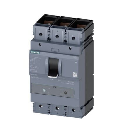 3VA1340-4EF32-0AA0, INT. CAJA MOLDEADA 3VA TRIF. REGULABLE 280-400A 55KA/220VAC, 36KA/380-415VAC 20KA/440VAC