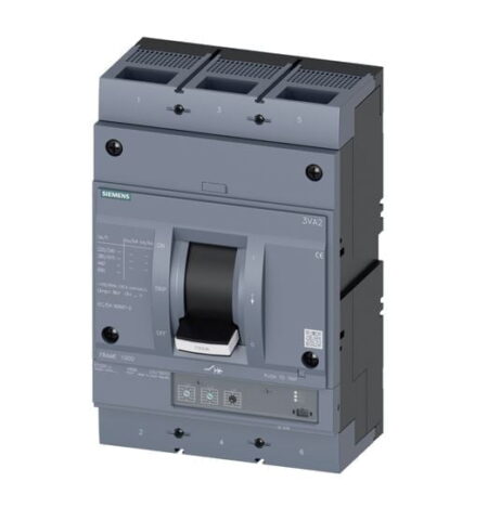 3VA2510-6HL32-0AA0, INT. CAJA MOLDEADA 3VA TRIF. REGULABLE 400-1000A 110KA/220VAC, 85KA/380-415VAC 55KA/440VAC