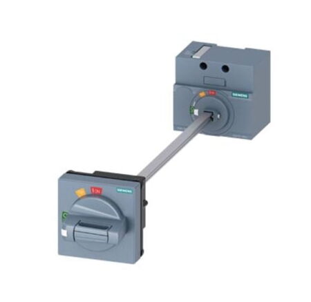 3VA9157-0FK21, MANDO ROTATIVO PROLONGADO P/ 3VA10, 3VA11, CON EJE DE 300mm