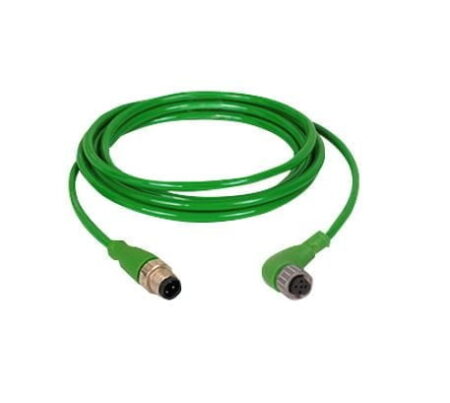 5000004857, CABLE P/ SENSOR M12, 4 HILOS, PVC VERDE 2MT, C/ CONECTOR ACODADO(90°) HEMBRA M12 5 PINES Y CONECTOR RECTO MACHO M12 4 PINES, MOD. CF-V190/2PU/CM-V1R 5000004857, CABLE P/ SENSOR M12, 4 HILOS, PVC VERDE 2MT, C/ CONECTOR ACODADO(90°) HEMBRA M12 5 PINES Y CONECTOR RECTO MACHO M12 4 PINES, MOD. CF-V190/2PU/CM-V1R
