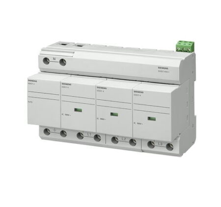 5SD7414-1, SUPRESOR DE SOBRETENSION 3P+N / TN-S TT, PARARRAYO 100KA/240-415VAC, TIPO 1 5SD7414-1, SUPRESOR DE SOBRETENSION 3P+N / TN-S TT, PARARRAYO 100KA/240-415VAC, TIPO 1