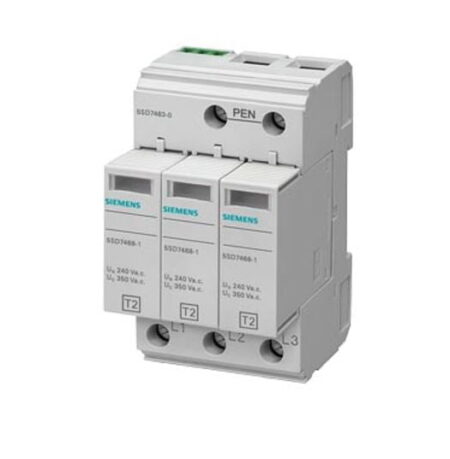 5SD7463-0, SUPRESOR DE SOBRETENSION 3P / TN C, PARARRAYO 40KA/240-415VAC, TIPO 2 5SD7463-0, SUPRESOR DE SOBRETENSION 3P / TN C, PARARRAYO 40KA/240-415VAC, TIPO 2
