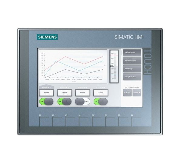 6AV2123-2GA03-0AX0. SIMATIC HMI, KTP700 BASIC DP, PANTALLA TFT