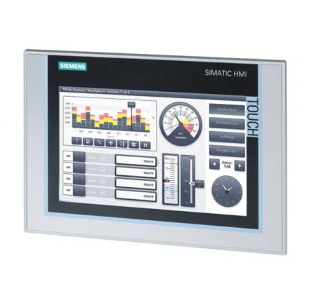 6AV2124-0JC01-0AX0, PANTALLA HMI TACTIL LCD TP900 COMFORT, TFT 9″ 800X480 PIXELS 24VDC RS422/RS485