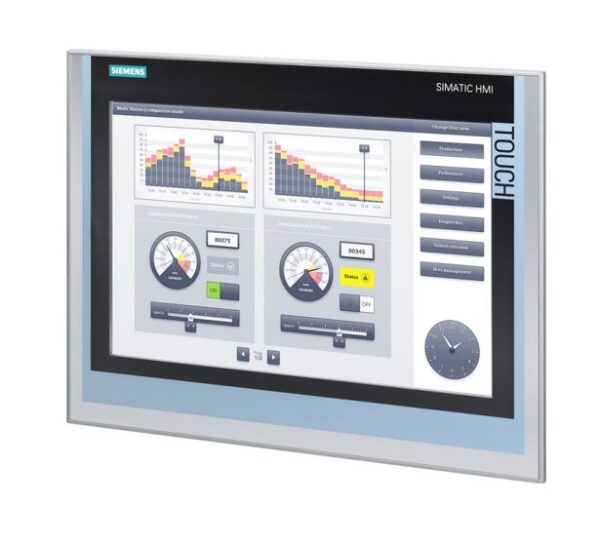 6AV2124-0QC02-0AX1. SIMATIC HMI, TP1500 COMFORT PANEL, PANTALLA TFT