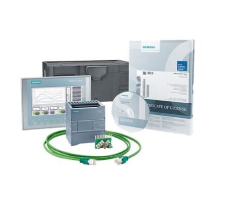 6AV6651-7DA02-3AA4, STARTER KIT SIMATIC S7-1200, CPU 1212C AC/DC/RELE + HMI KTP700 BASIC + SIMULADOR DE ENTRADAS + STEP 7 BASIC