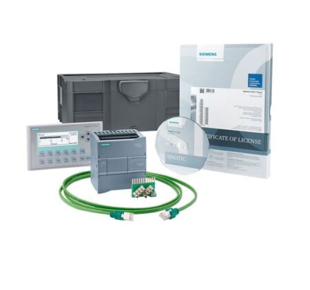 6AV6651-7HA02-3AA4, STARTER KIT SIMATIC S7-1200, CPU 1212C AC/DC/RELE + HMI KP300 BASIC + SIMULADOR DE ENTRADAS + STEP 7 BASIC