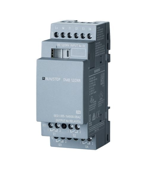6ED1055-1MB00-0BA2. LOGO! DM8 12-24R - MODULO DE EXPANSION