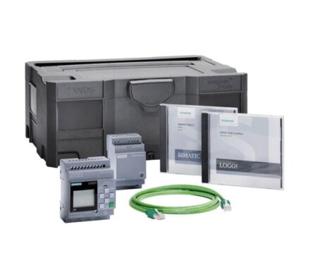 6ED1057-3BA01-0AA8, LOGO8! 12/24V STARTER KIT (LOGO! 8, 12/24 RCE, LOGO! POWER 24V/1.3A, LOGO! Soft Comfort V8, CABLE ETHERNET)