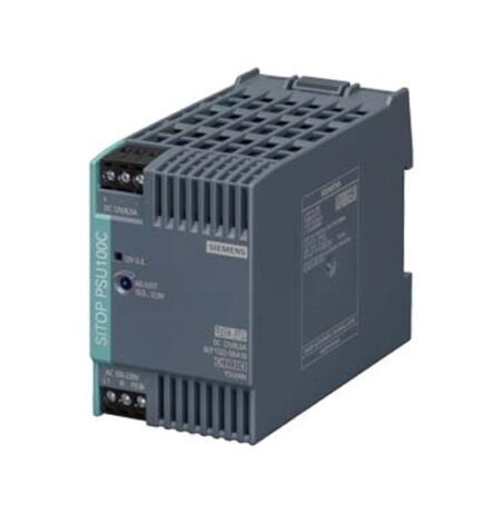 6EP1322-5BA10, SITOP PSU100C – FUENTE DE ALIMENTACION MONOFASICA ESTABILIZADA IN: 100-230VAC/DC, OUT: 12VDC, 6.5A