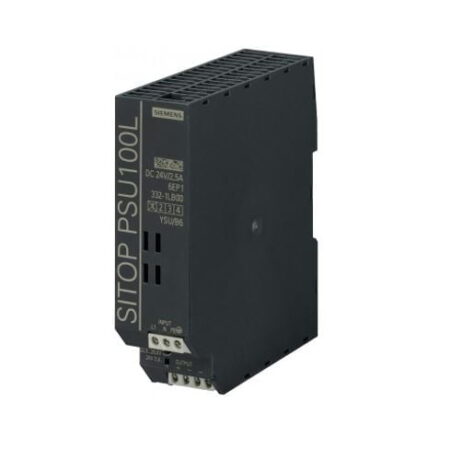 6EP1332-1LB00, SITOP PSU100L – FUENTE DE ALIMENTACION MONOFASICA ESTABILIZADA IN: 100-230VAC, OUT: 24VDC, 2.5A