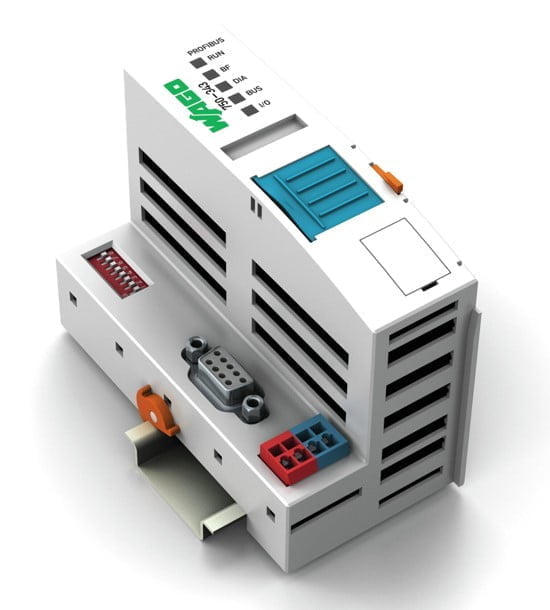 750-343. ACOPLADOR BUS DE CAMPO PROFIBUS DP HEMBRA