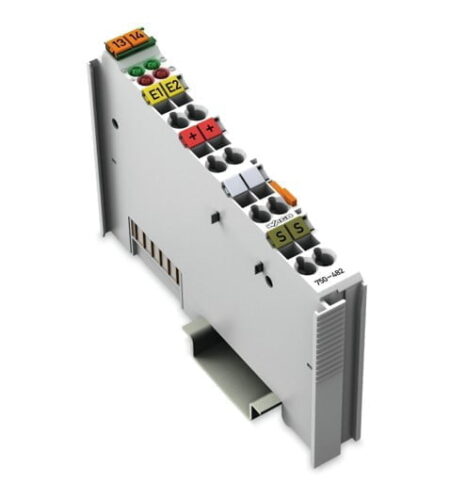 750-482, MODULO ENTRADA ANALOGO P/ PLC, 2 CANALES 4-20MA HART, CONEX. CAGE CLAMP, GRIS CLARO