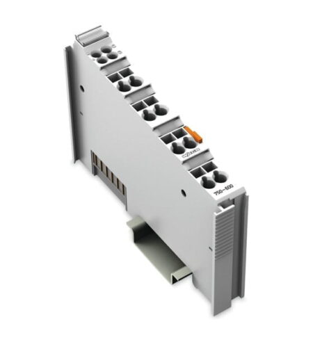 750-600, MODULO PLC FINAL RIEL DIN, GRIS CLARO