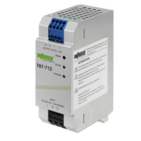 787-712, FUENTE DE ALIMENTACION MONOFASICO ECO, IN: 110-240VAC OUT: 24VDC 5A 120W, IP20, CONEX. CAGE CLAMP
