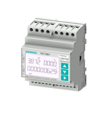 7KT1661, SENTRON 7KT PAC1600 MEDIDOR DE ENERGIA ACTIVA-REACTIVA DIGITAL, LCD , TRIFASICO, MODBUS RTU, 5A 7KT1661, SENTRON 7KT PAC1600 MEDIDOR DE ENERGIA ACTIVA-REACTIVA DIGITAL, LCD , TRIFASICO, MODBUS RTU, 5A