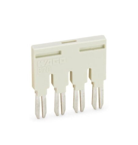 859-404, PEINE AISLADO, 4 POLOS 18A, GRIS CLARO