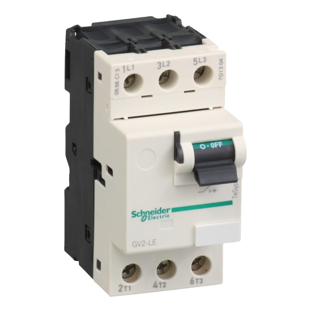 GV2LE20. GUARDAMOTOR MAGNETICO 18A