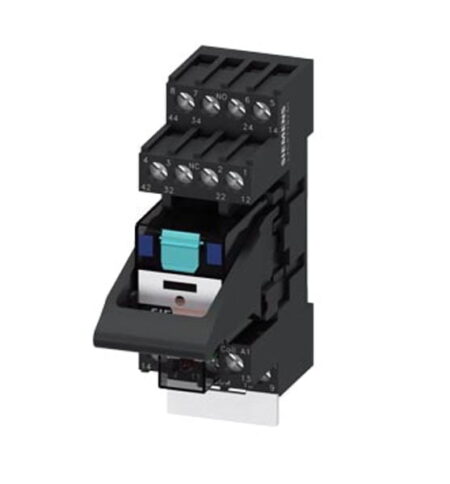 LZS:PT5A5L24, RELE ENCHUFABLE 14 PINES, 4NA/NC, 6A, BOB. 24VDC