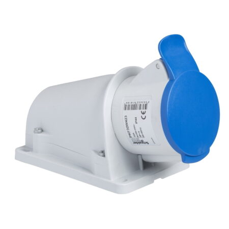 PKF16W424, TOMACORRIENTE INDUSTRIAL ADOSABLE 16A 3P+T 250VAC, COLOR AZUL, IP44 PKF16W424, TOMACORRIENTE INDUSTRIAL ADOSABLE 16A 3P+T 250VAC, COLOR AZUL, IP44