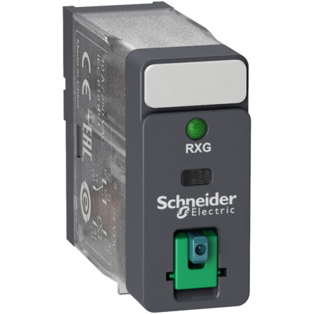 RXG12BD, RELE ENCHUFABLE ZELIO 5 PINES, 1NC/NA 10A BOB. 24VDC, C/ BOTON TEST, LED RXG12BD, RELE ENCHUFABLE ZELIO 5 PINES, 1NC/NA 10A BOB. 24VDC, C/ BOTON TEST, LED