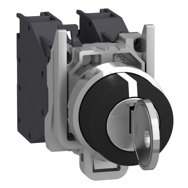 XB4BG33. SELECTOR METALICO CON ENCLAVAMIENTO LLAVE