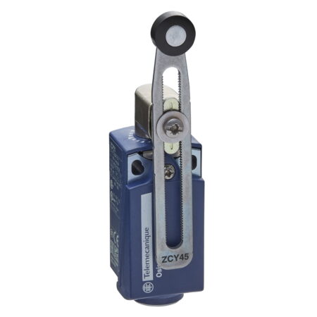 XCKP2145G11, FINAL DE CARRERA COMPACTO PLASTICO XCKP, PALANCA REG. C/ ROLDANA PLASTICA, 1NA+1NC, ACCION RAPIDA, CONEX. PG11 XCKP2145G11, FINAL DE CARRERA COMPACTO PLASTICO XCKP, PALANCA REG. C/ ROLDANA PLASTICA, 1NA+1NC, ACCION RAPIDA, CONEX. PG11