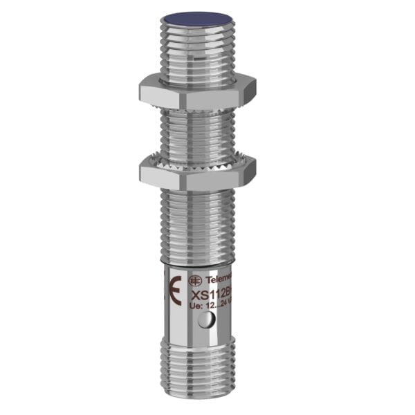 XS112BHNAM12. SENSOR INDUCTIVO RASANTE METALICO M12