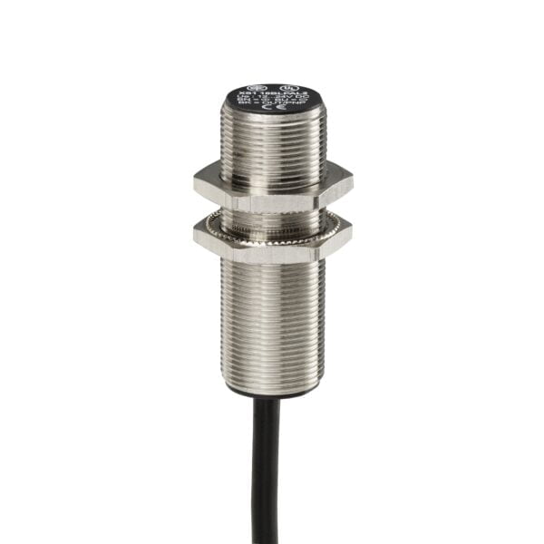 XS118BHNBL2. SENSOR INDUCTIVO RASANTE METALICO M18