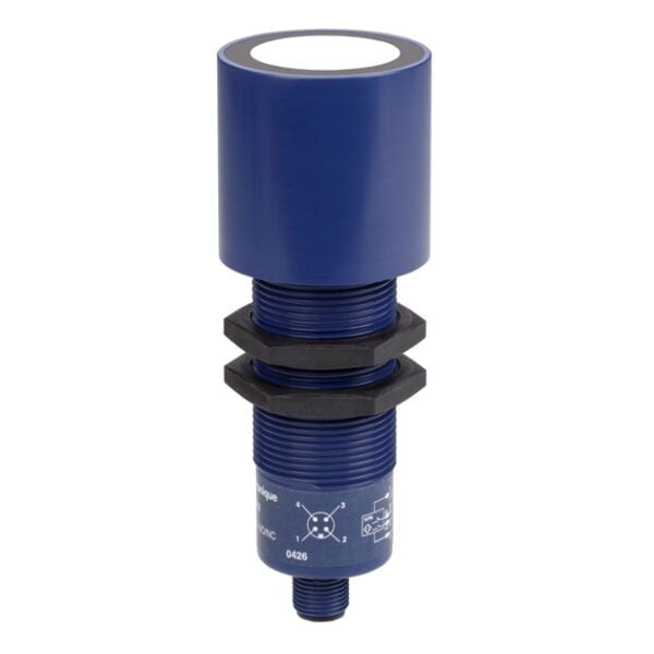 XX930A1A2M12. SENSOR ULTRASONICO PLASTICO M30