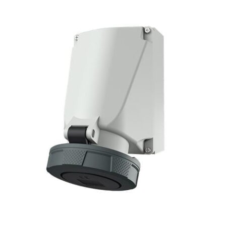 133A, TOMACORRIENTE INDUSTRIAL VISIBLE 63A 3P+T 500V, COLOR NEGRO 7H, IP67 133A, TOMACORRIENTE INDUSTRIAL VISIBLE 63A 3P+T 500V, COLOR NEGRO 7H, IP67