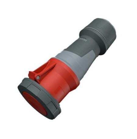 14219, TOMACORRIENTE INDUSTRIAL AEREO 125A 3P+T 415V, COLOR ROJO 6H, IP67, POWERTOP XTRA 14219, TOMACORRIENTE INDUSTRIAL AEREO 125A 3P+T 415V, COLOR ROJO 6H, IP67, POWERTOP XTRA