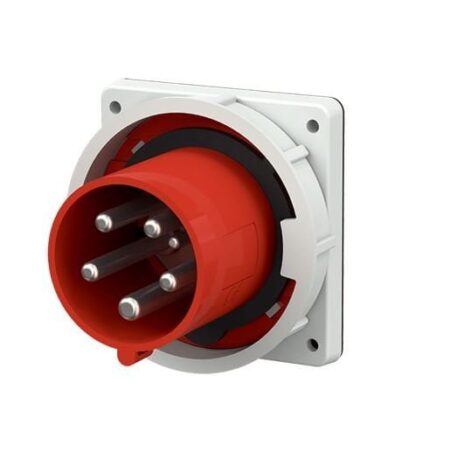 1983, ENCHUFE INDUSTRIAL EMPOTRABLE 125A 3P+N+T 415V, COLOR ROJO 6H, IP67 1983, ENCHUFE INDUSTRIAL EMPOTRABLE 125A 3P+N+T 415V, COLOR ROJO 6H, IP67