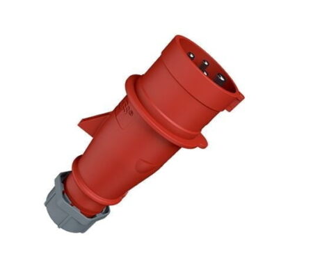252, ENCHUFE INDUSTRIAL 16A 3P+T 415V, COLOR ROJO 6H, IP44 252, ENCHUFE INDUSTRIAL 16A 3P+T 415V, COLOR ROJO 6H, IP44