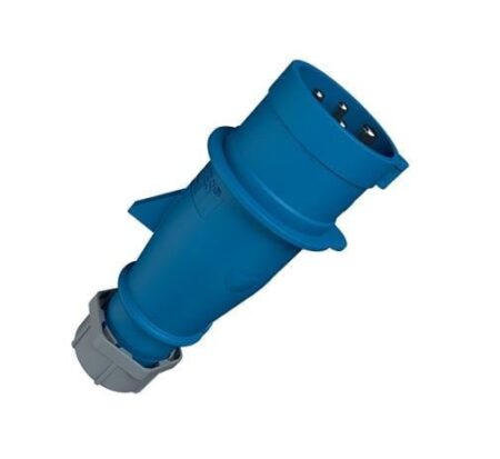 263, ENCHUFE INDUSTRIAL 32A 3P+T 250V, COLOR AZUL 9H, IP44 263, ENCHUFE INDUSTRIAL 32A 3P+T 250V, COLOR AZUL 9H, IP44