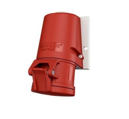 27008, TOMACORRIENTE INDUSTRIAL VISIBLE 32A 3P+N+T 415V, COLOR ROJO 6H, IP44, LIBRE DE HALOGENO 27008, TOMACORRIENTE INDUSTRIAL VISIBLE 32A 3P+N+T 415V, COLOR ROJO 6H, IP44, LIBRE DE HALOGENO