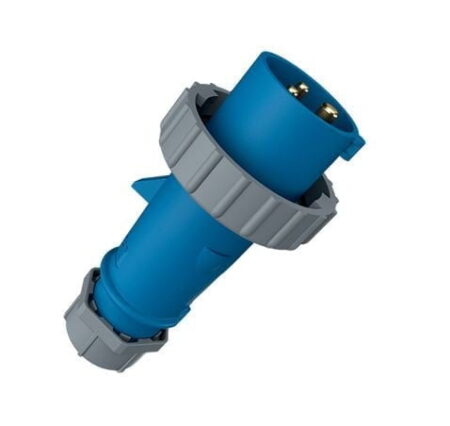 278, ENCHUFE INDUSTRIAL 16A 2P+T 250V, COLOR AZUL 6H, IP67 278, ENCHUFE INDUSTRIAL 16A 2P+T 250V, COLOR AZUL 6H, IP67